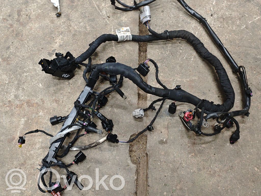 Skoda Superb B8 (3V) Проводка двигателя 