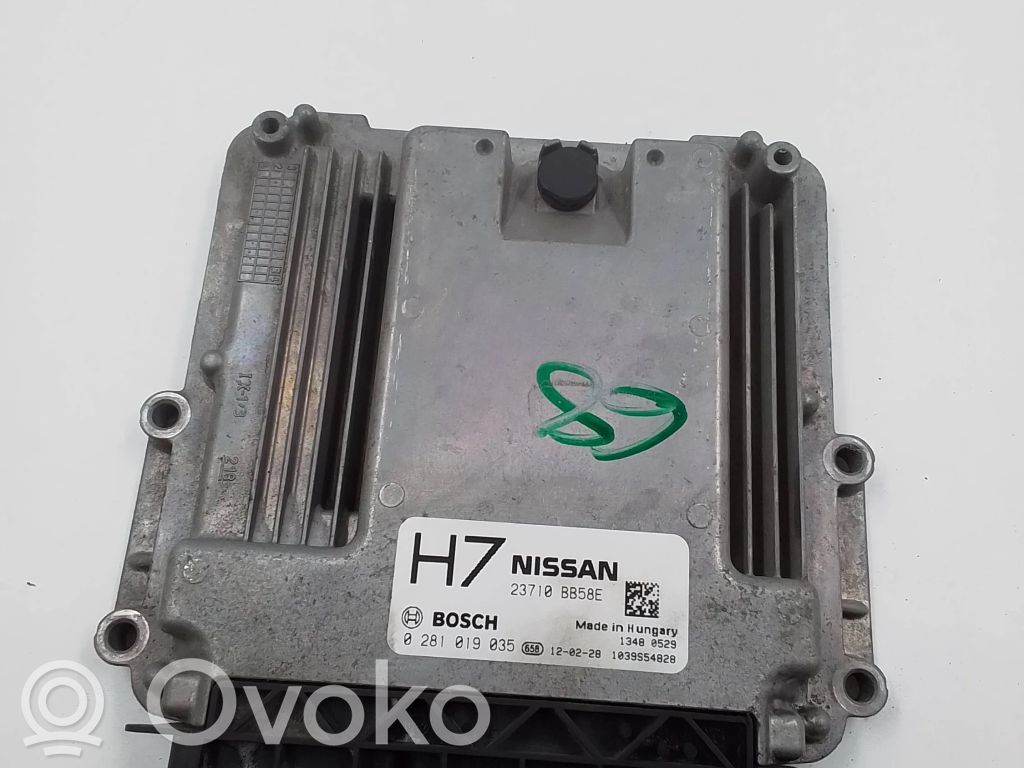 Nissan Qashqai Engine control unit/module 