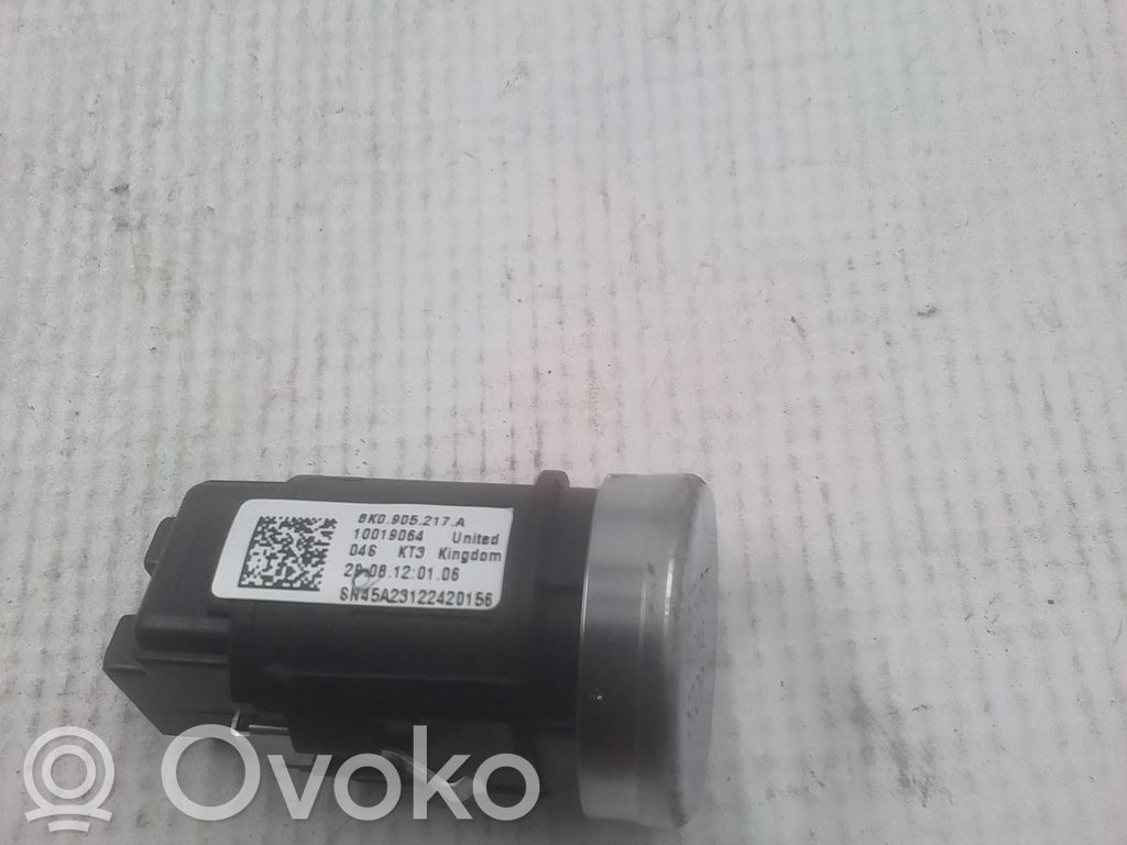 Audi A5 Sportback 8TA Engine start stop button switch 