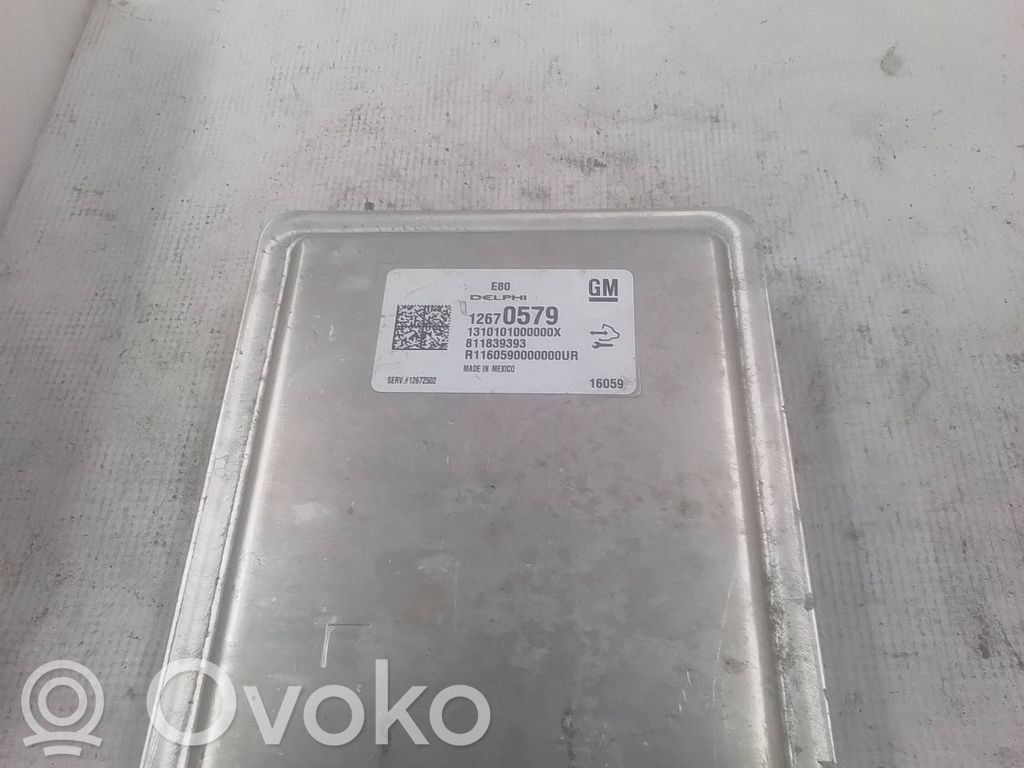 Opel Astra K Engine control unit/module 