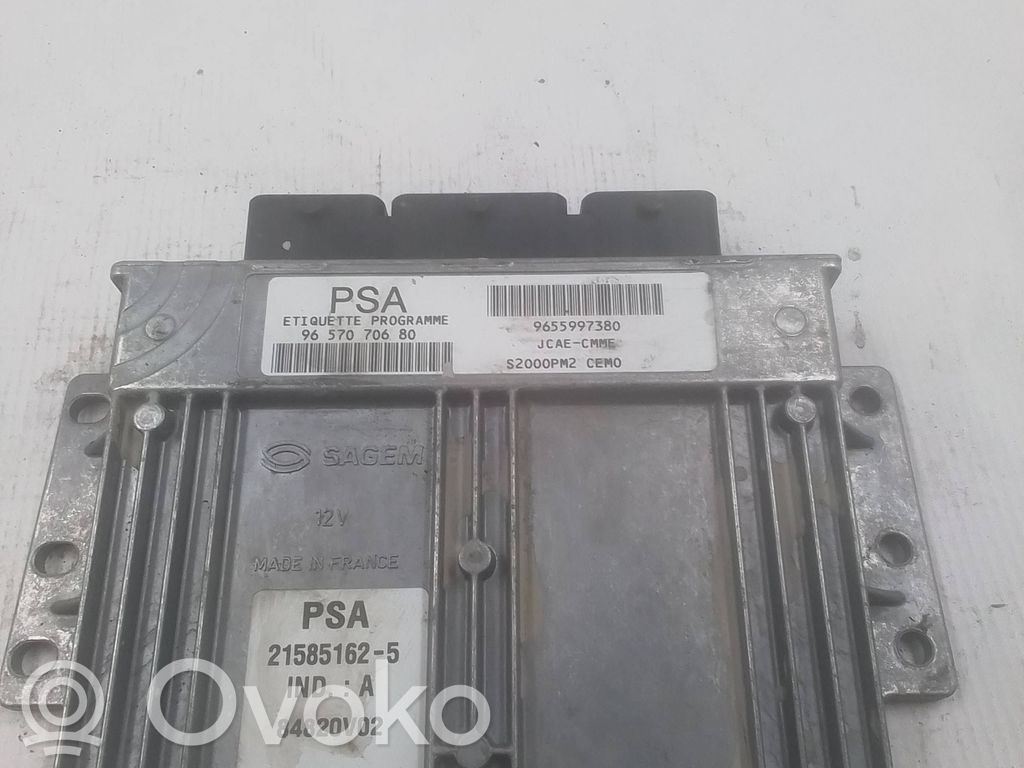Citroen C5 Engine control unit/module 