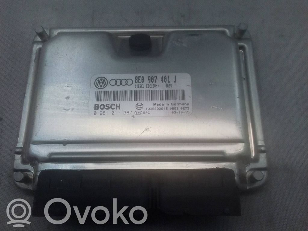 Volkswagen PASSAT B5.5 Engine control unit/module 