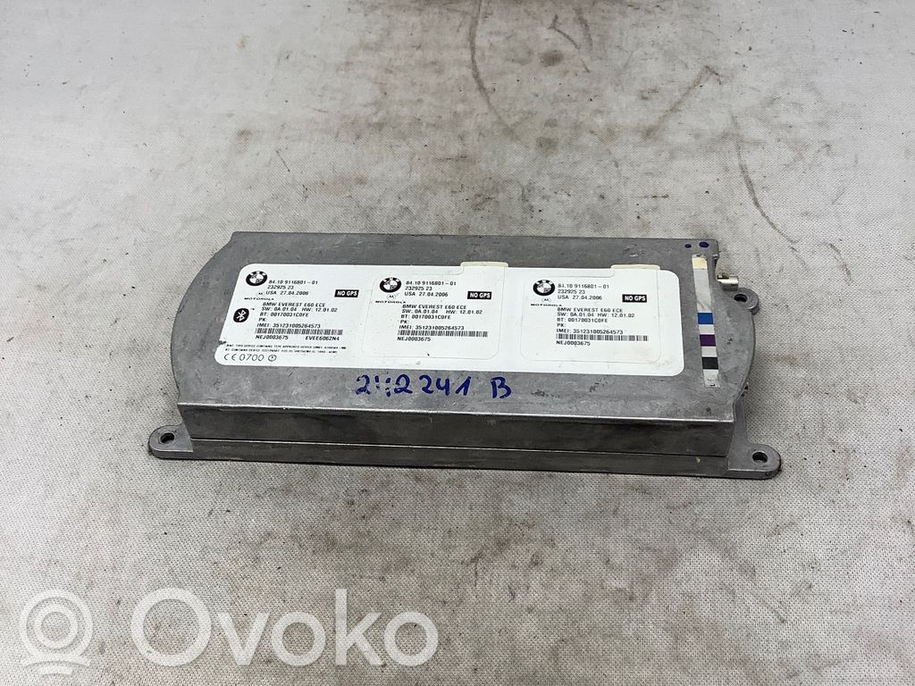 BMW 5 E60 E61 Bluetooth control unit module 