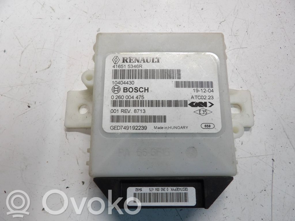 Other control units/modules   416515346R,10404430,0260004475