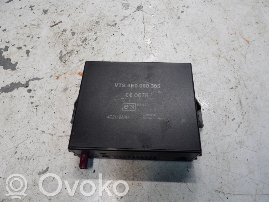 Audi A8 S8 D3 4E GPS navigation control unit/module 