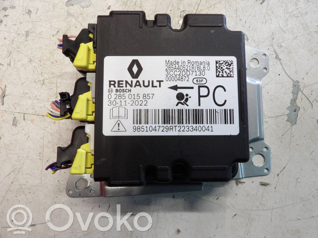 Renault Clio V Sterownik / Moduł Airbag 