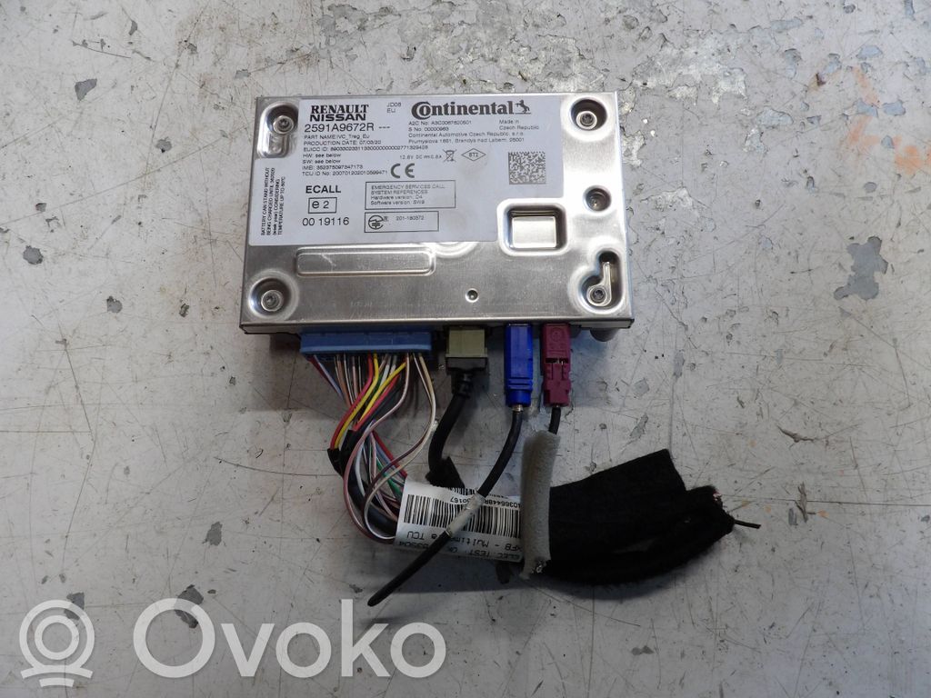 Módulo de control SOS   2591A9672R,A3C0067620501