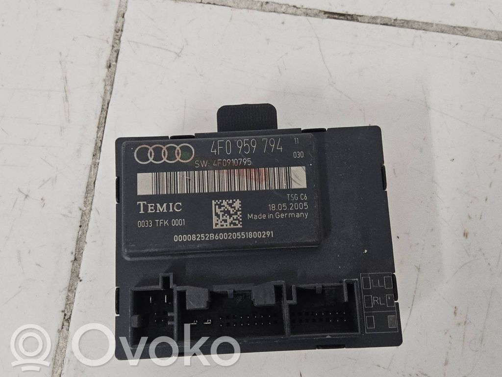 Unité de commande module de porte   4F0959794,4F0910795,0033TFK0001