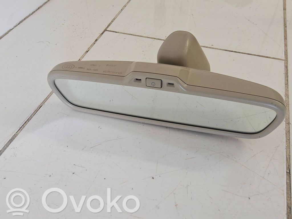 Audi A6 S6 C6 4F Rear view mirror (interior) 