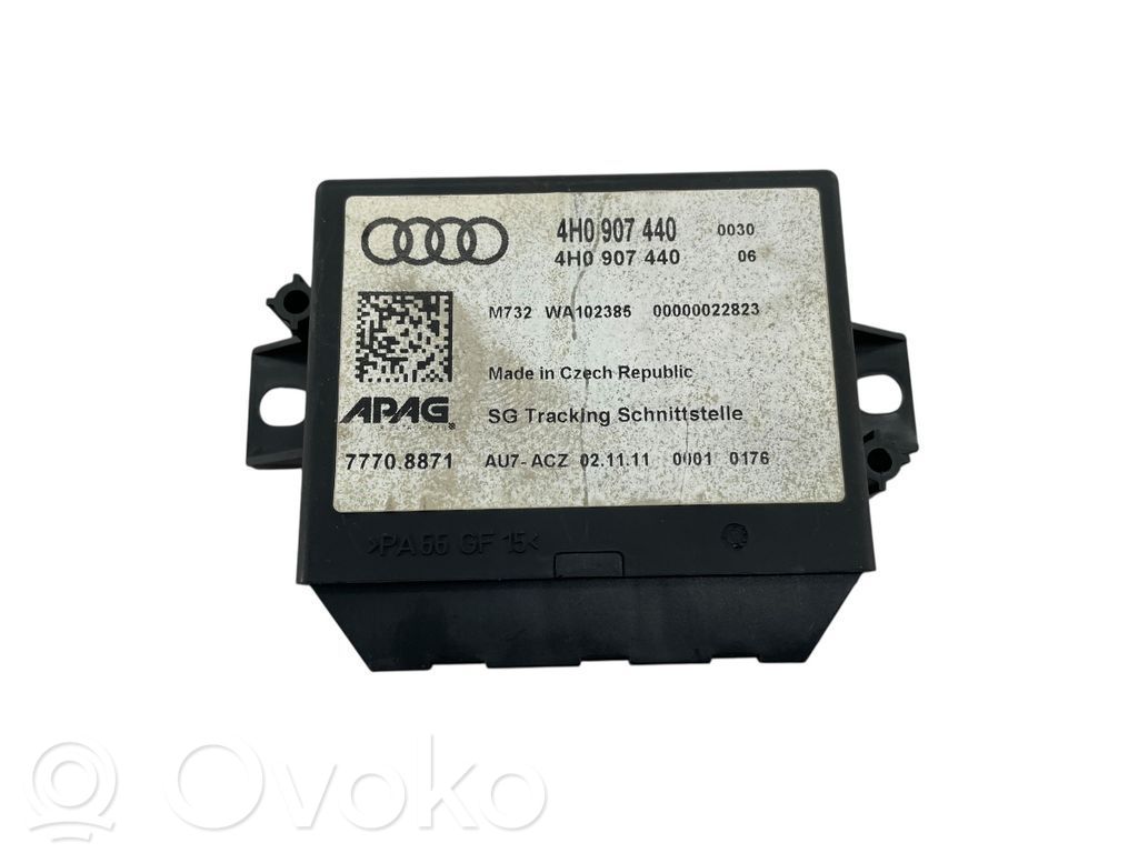 Audi A7 S7 4G Unitate/modul de comandă parcare PDC 