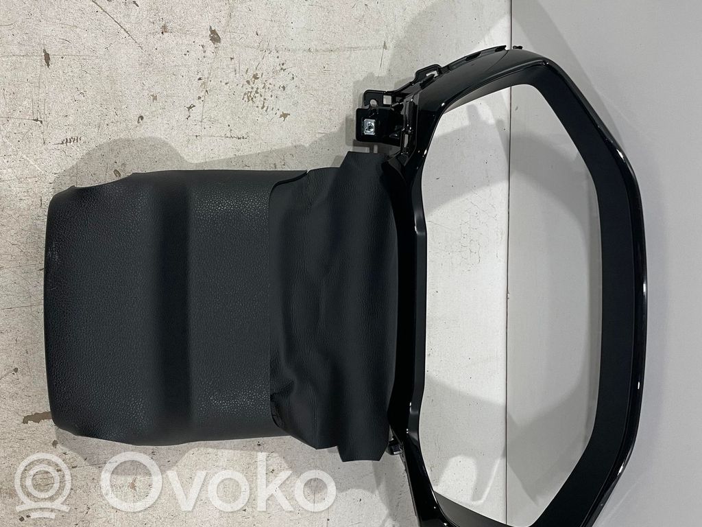 Steering wheel column trim