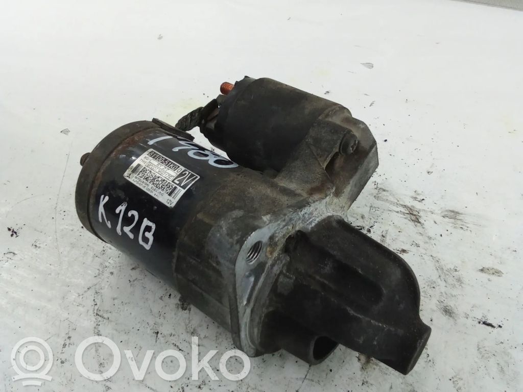 Opel Agila B Starter motor 