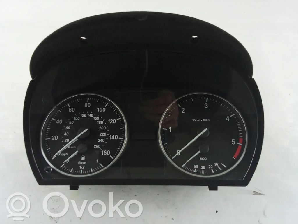 BMW 3 E90 E91 Speedometer (instrument cluster) 