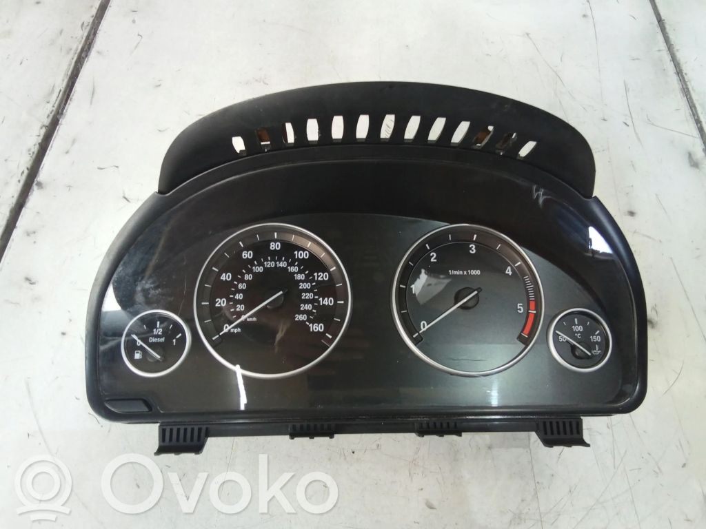 BMW 5 F10 F11 Speedometer (instrument cluster) 