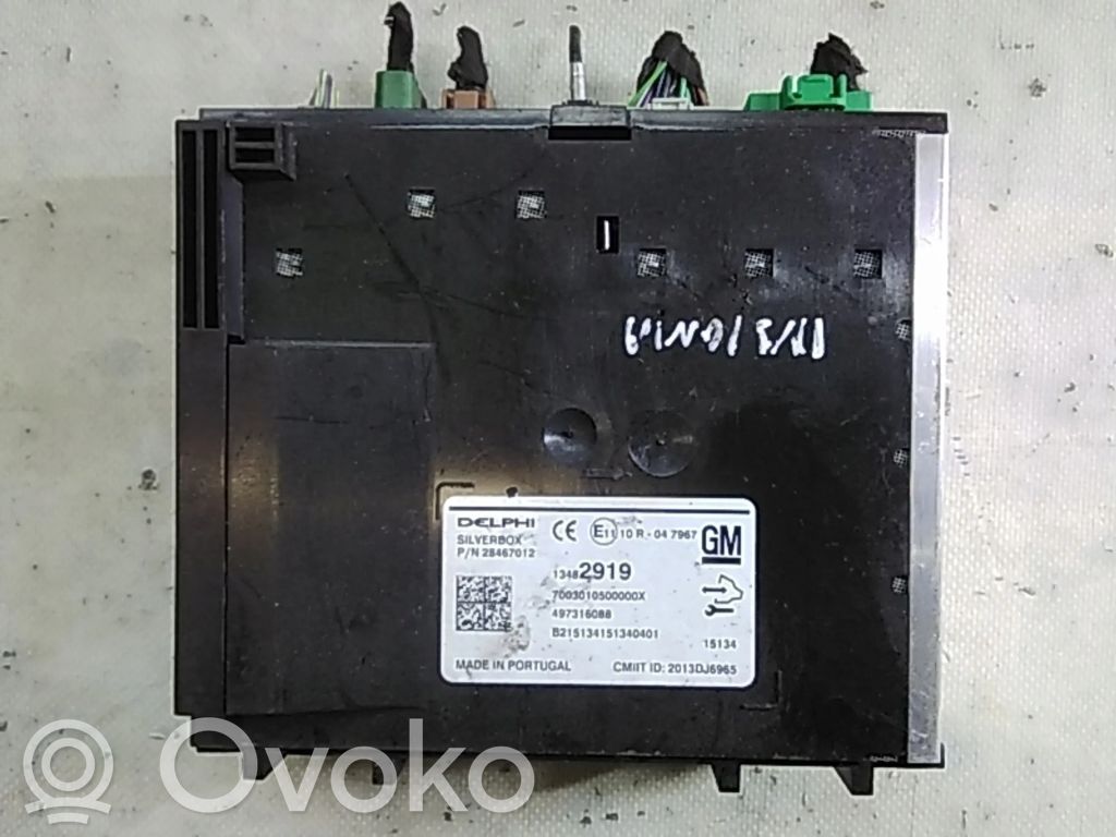 GPS navigation control unit/module   13482919