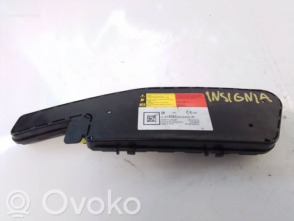 Opel Insignia A Poduszka powietrzna Airbag fotela 