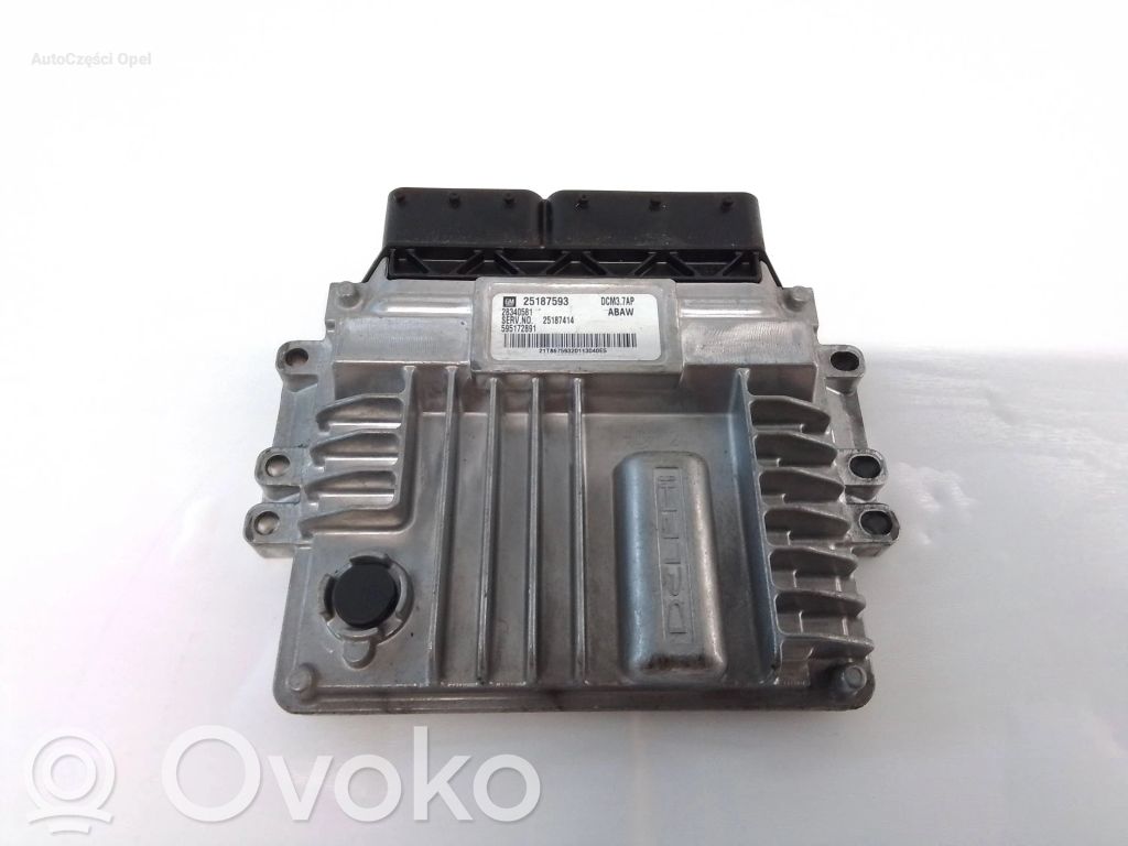 Chevrolet Orlando Engine control unit/module 
