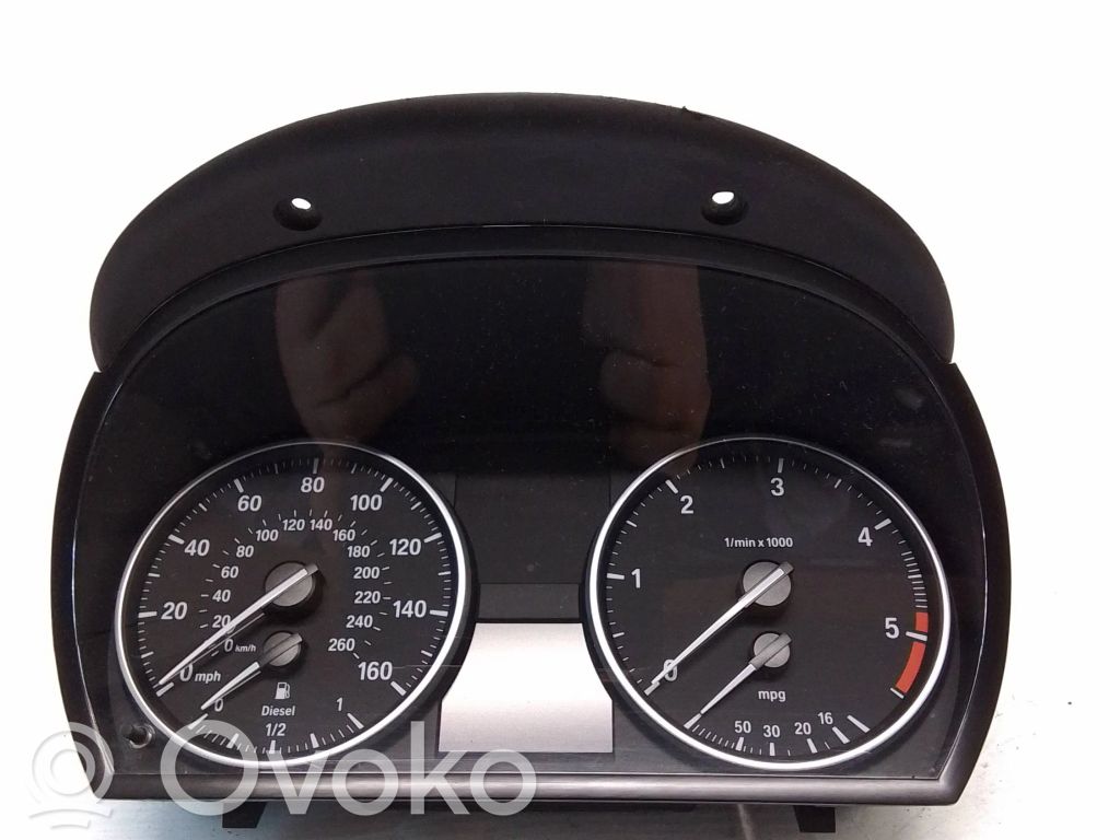 BMW 3 E92 E93 Spidometrs (instrumentu panelī) 