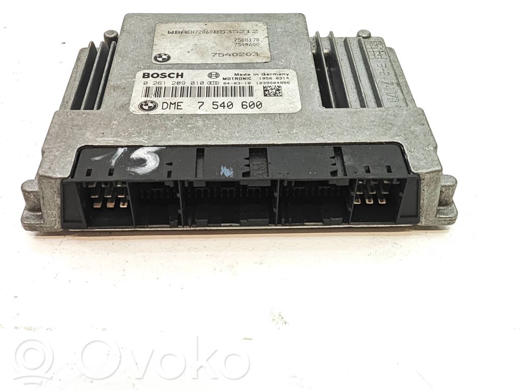 BMW 6 E63 E64 Engine control unit/module 