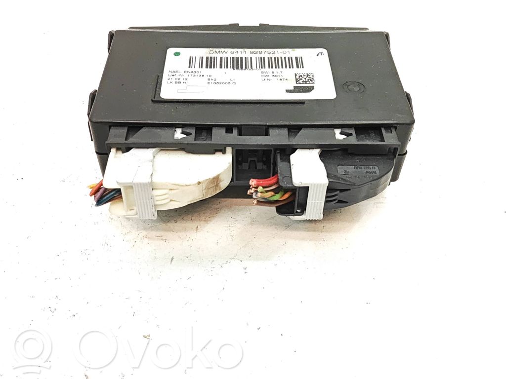BMW 3 F30 F35 F31 Air conditioning/heating control unit 