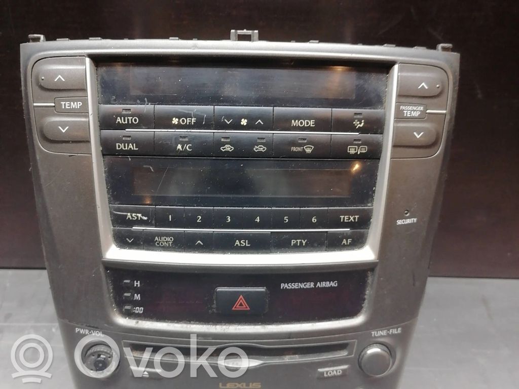 Lexus IS 220D-250-350 Panel / Radioodtwarzacz CD/DVD/GPS 