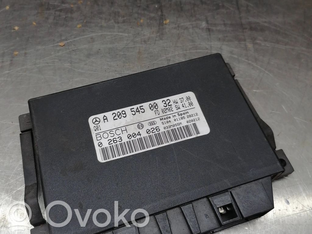 Mercedes-Benz CLK A209 C209 Sterownik / Moduł parkowania PDC 