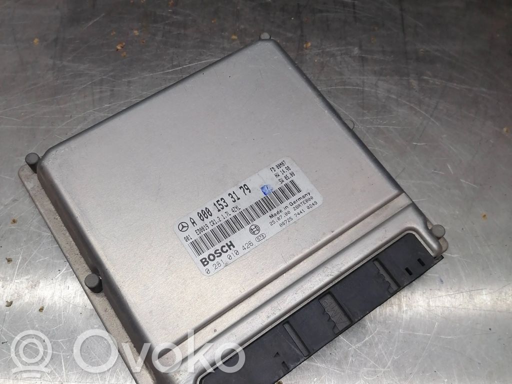 Mercedes-Benz A W168 Engine control unit/module 