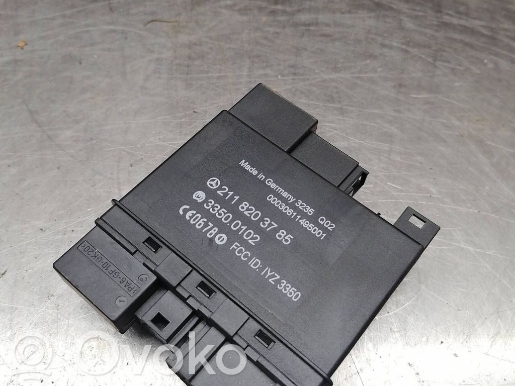 Mercedes-Benz E W211 Keyless (KESSY) go control unit/module 