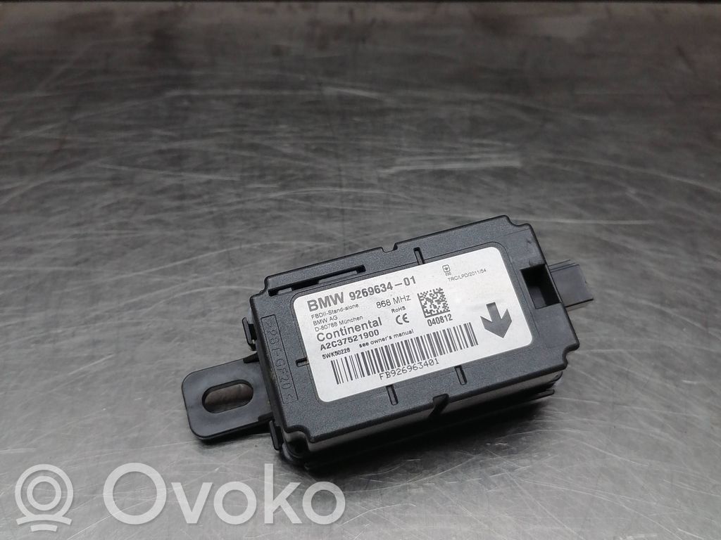 BMW 3 F30 F35 F31 Boîtier module alarme 