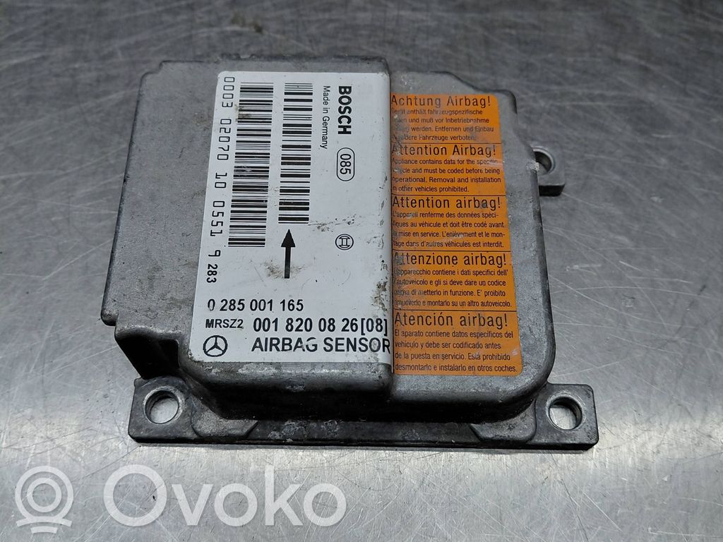 Mercedes-Benz CLK A208 C208 Airbag control unit/module 