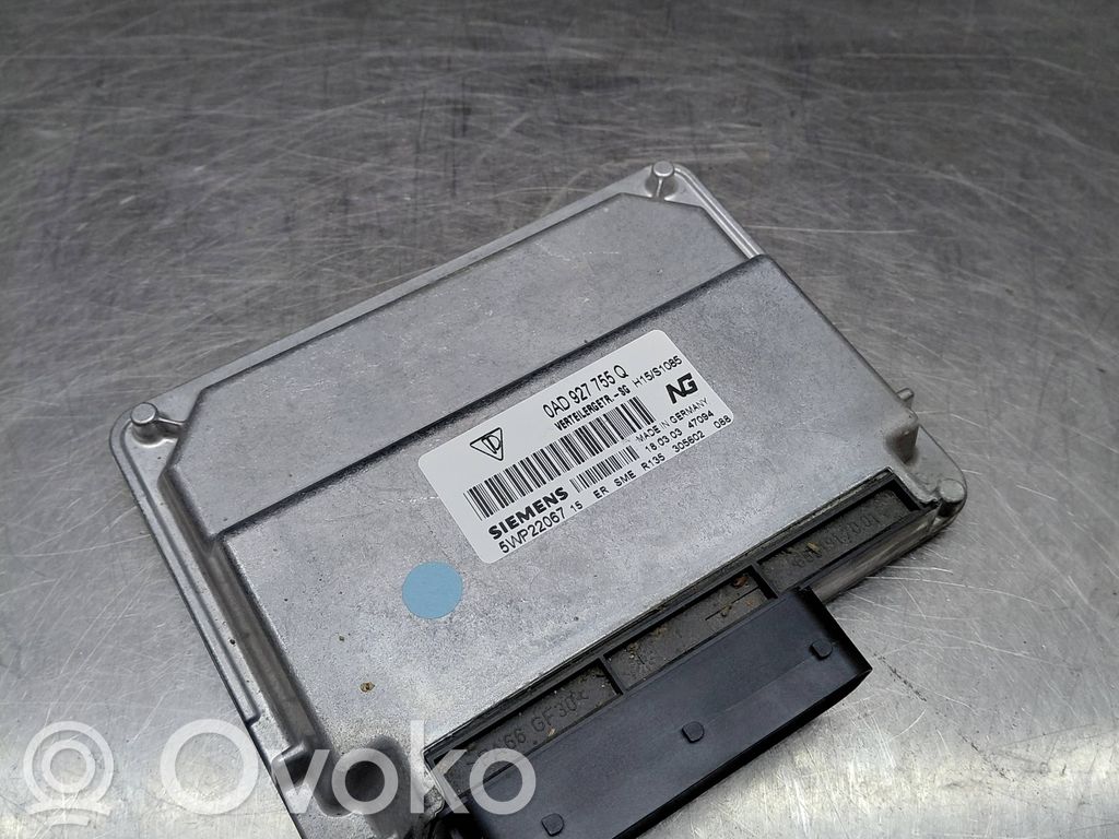 Porsche Cayenne (9PA) Engine control unit/module 