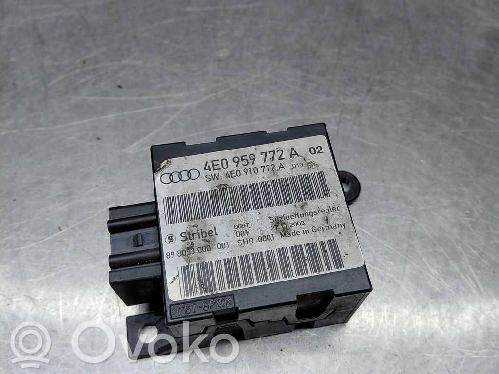 Audi A8 S8 D3 4E Other control units/modules 