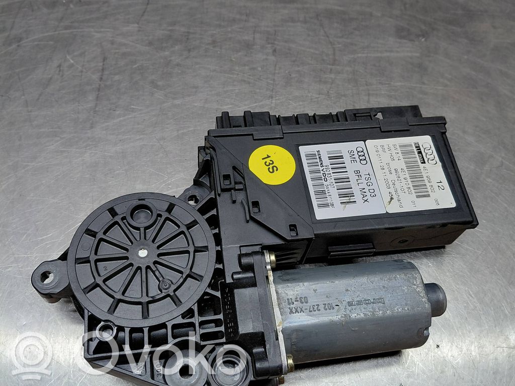 Audi A8 S8 D3 4E Front door window regulator motor 