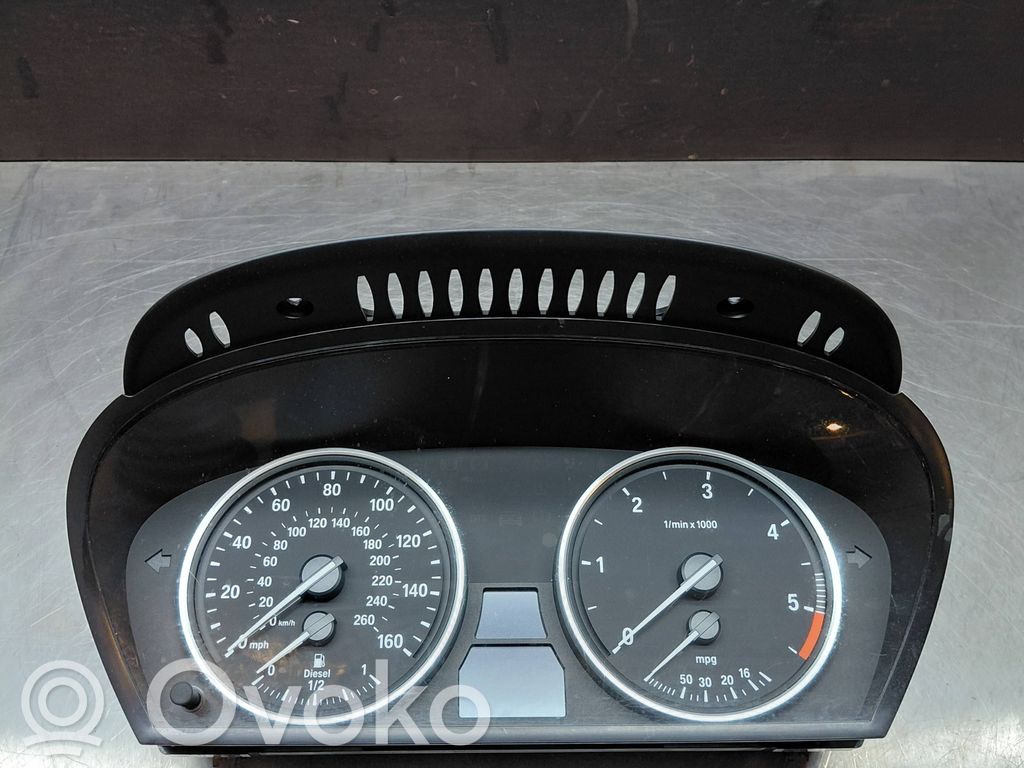 BMW 5 E60 E61 Спидометр (приборный щиток) 