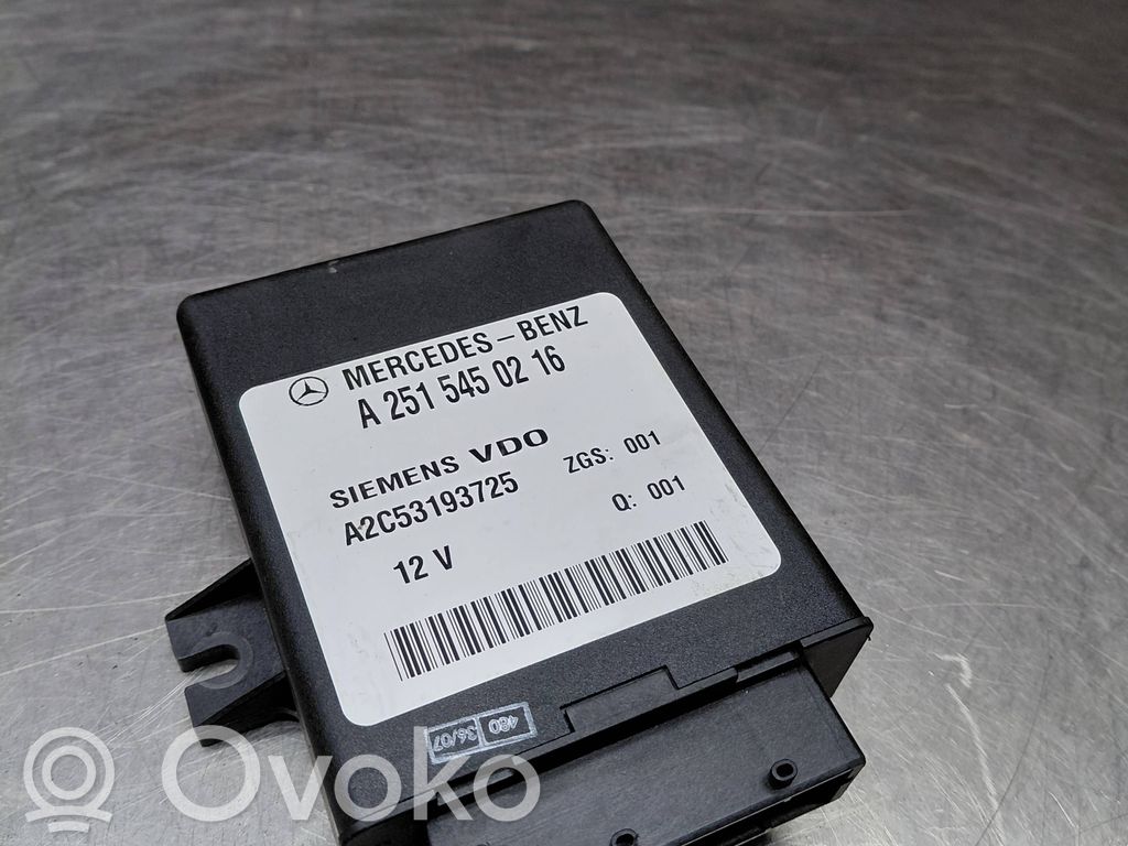 Mercedes-Benz E W211 Module de commande suspension 