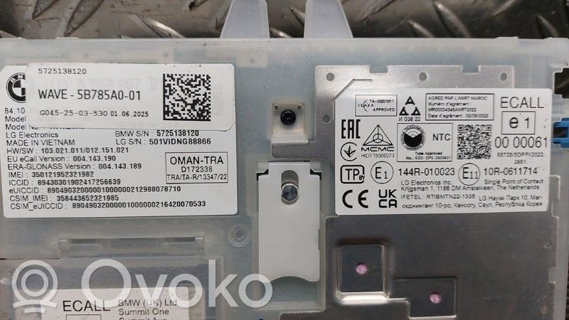 BMW X3 G45 Bluetooth control unit module 