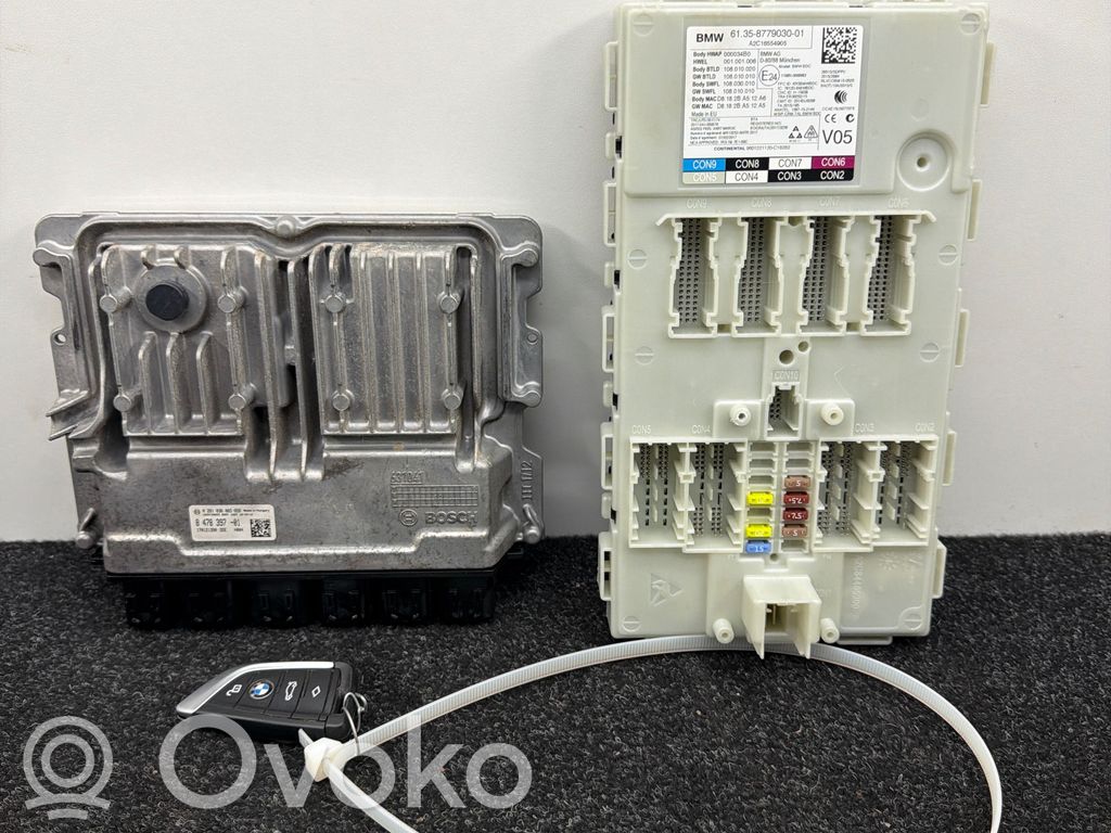 BMW 5 G30 G31 G38 Engine ECU kit and lock set 