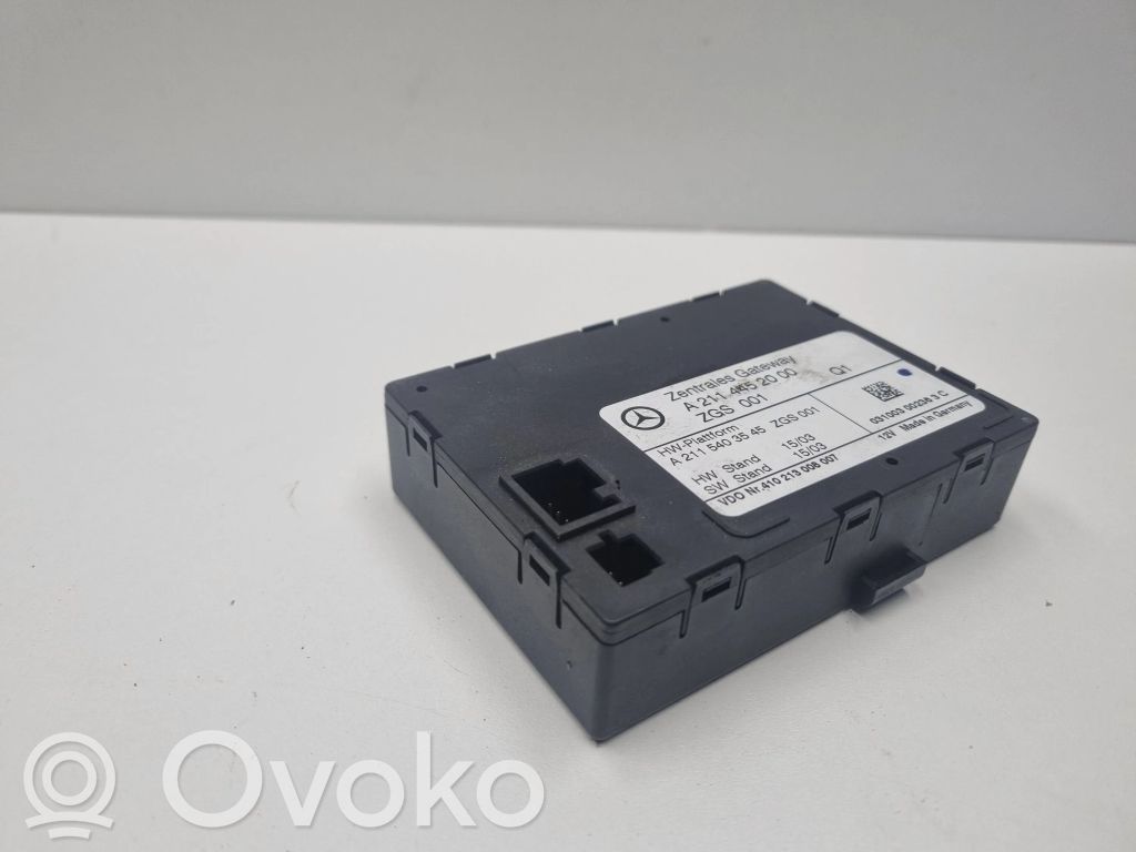 Mercedes-Benz E W211 Module de passerelle 