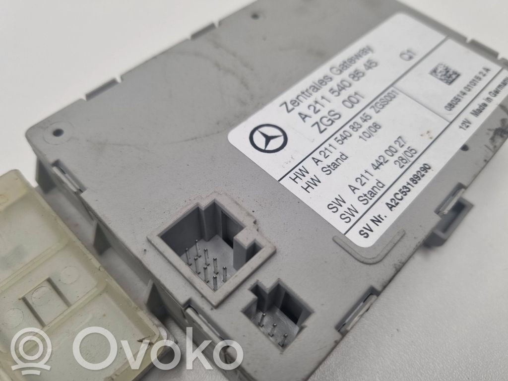 Gateway control module   A2115408545,2115408545