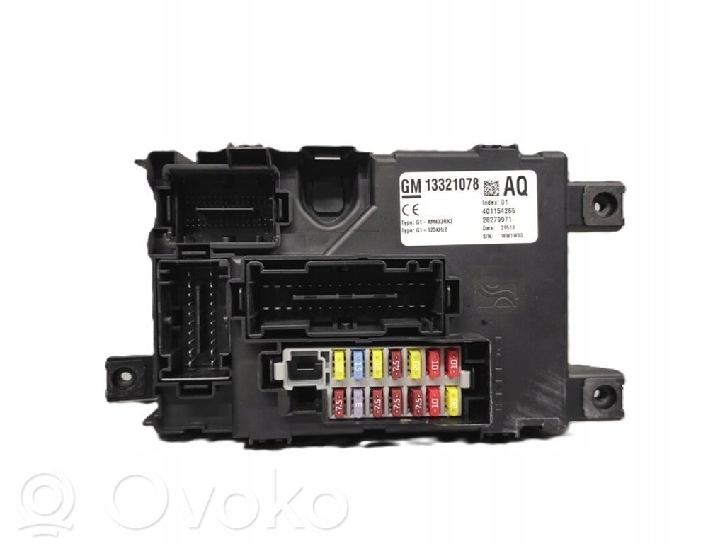 Opel Corsa D Fuse module 