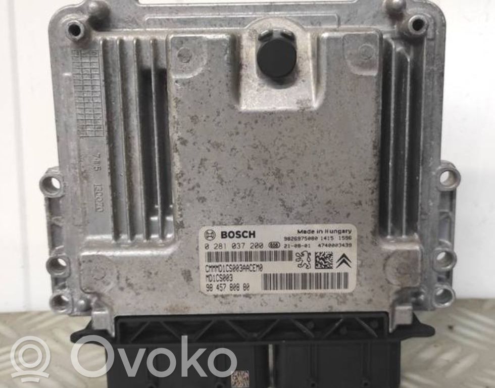 Peugeot Partner Unitate/modul de control motor 