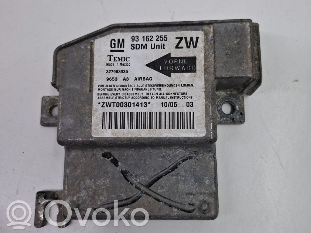 Opel Tigra B Airbag control unit/module 