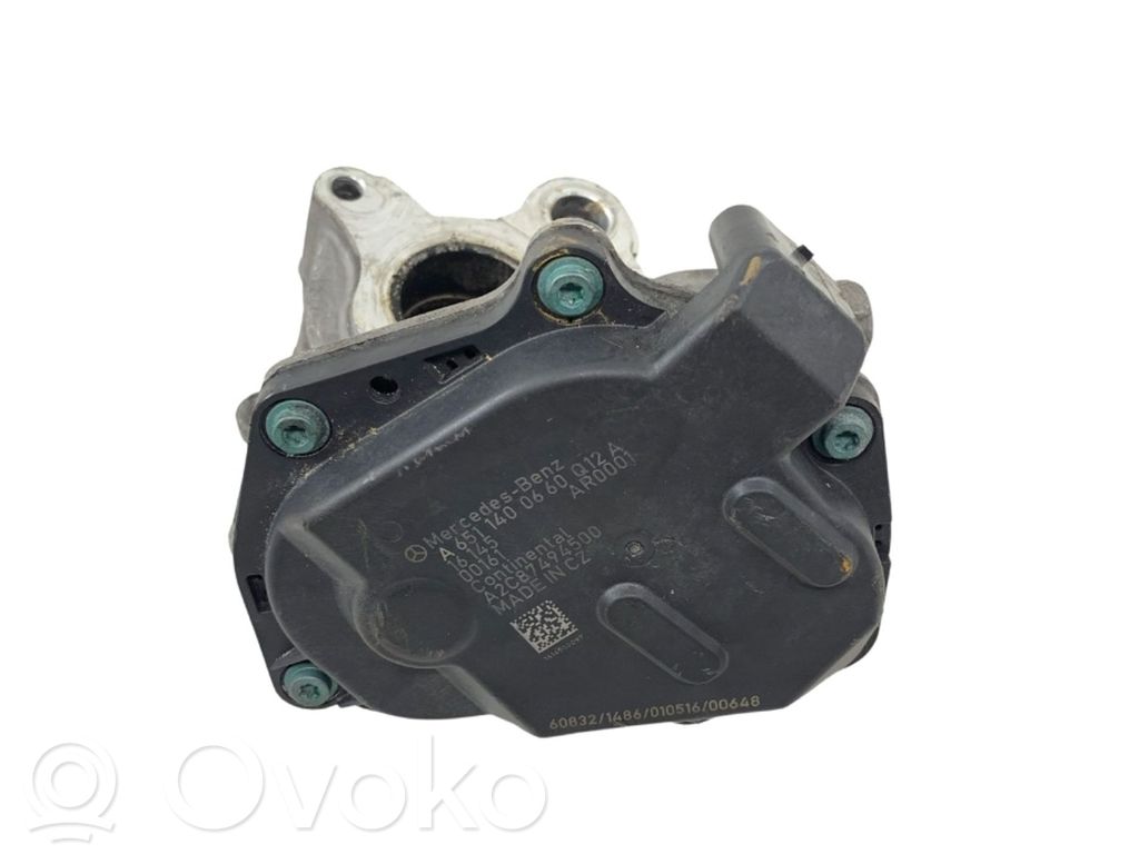 Válvula EGR   A6511400660