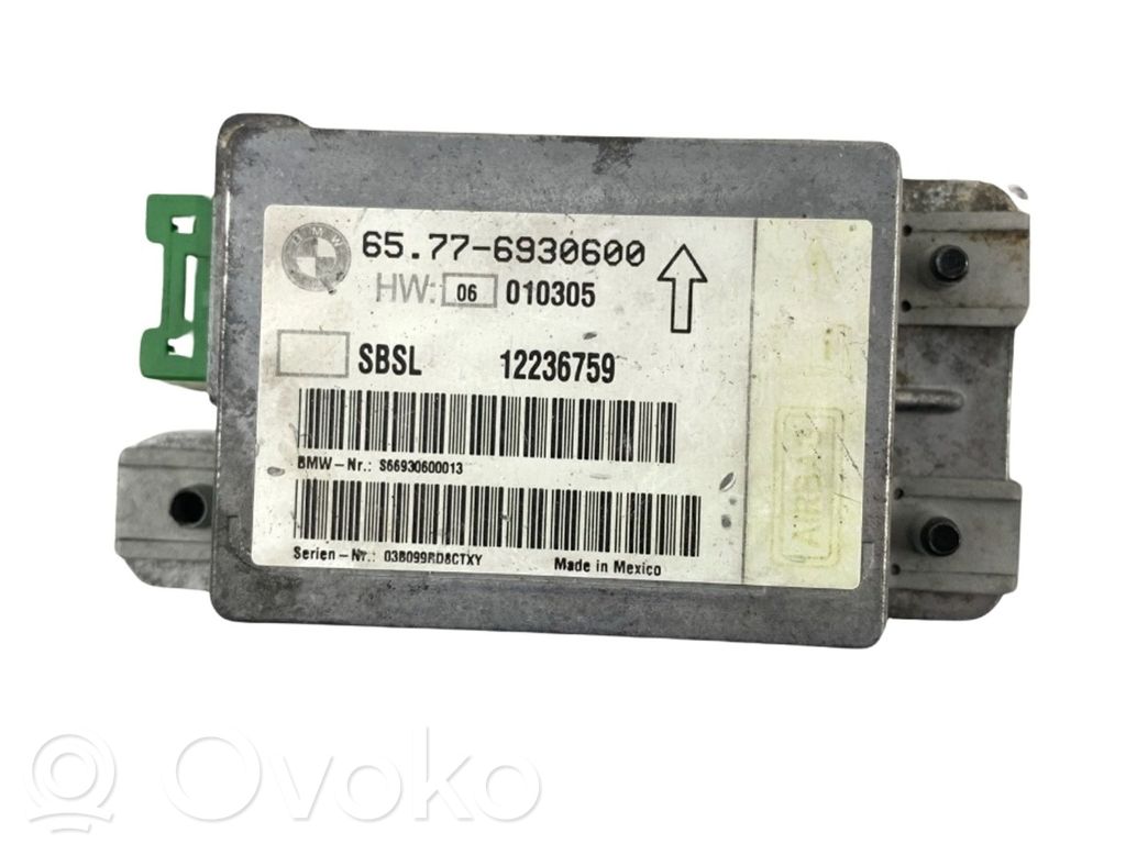 BMW 7 E65 E66 Airbag control unit/module 