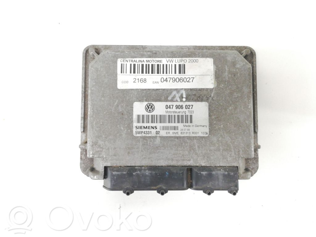 Volkswagen Lupo Engine control unit/module fan 