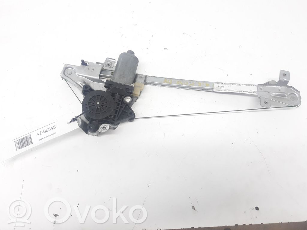 Saab 9-5 Rear door window regulator with motor 