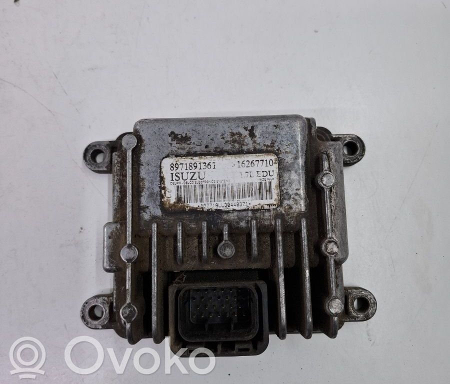 Fuel injection pump control unit/module   8971891361