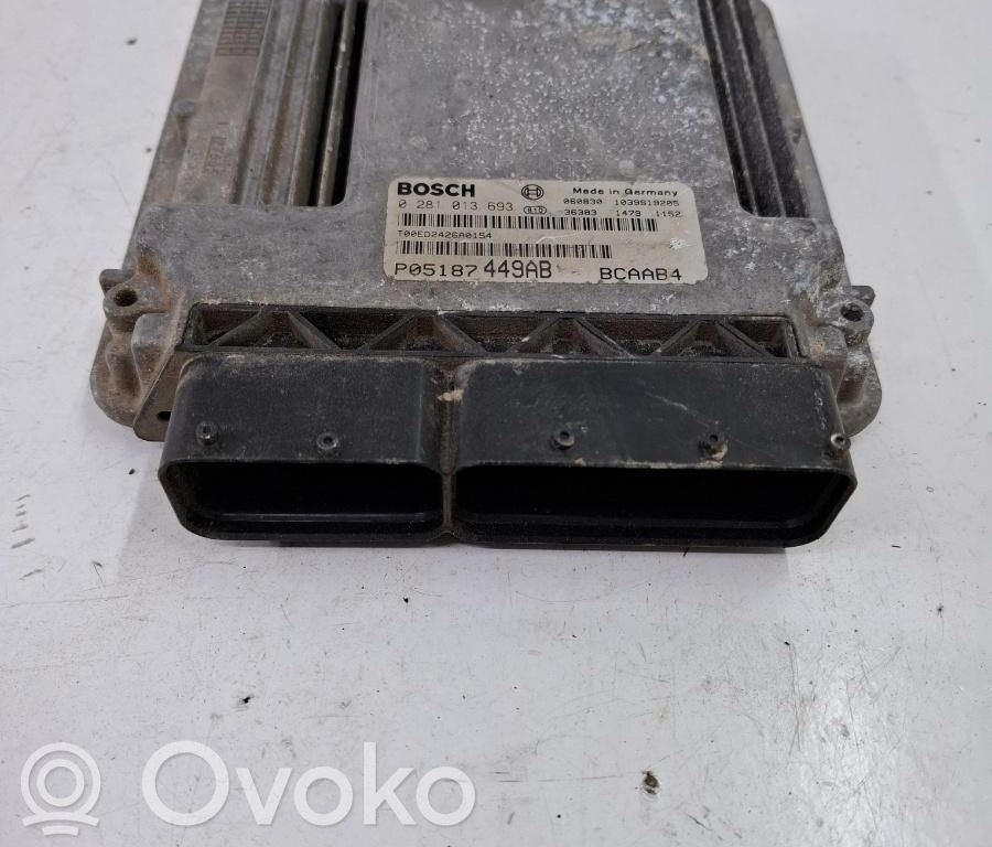 Dodge Caliber Unidad de control/módulo ECU del motor 