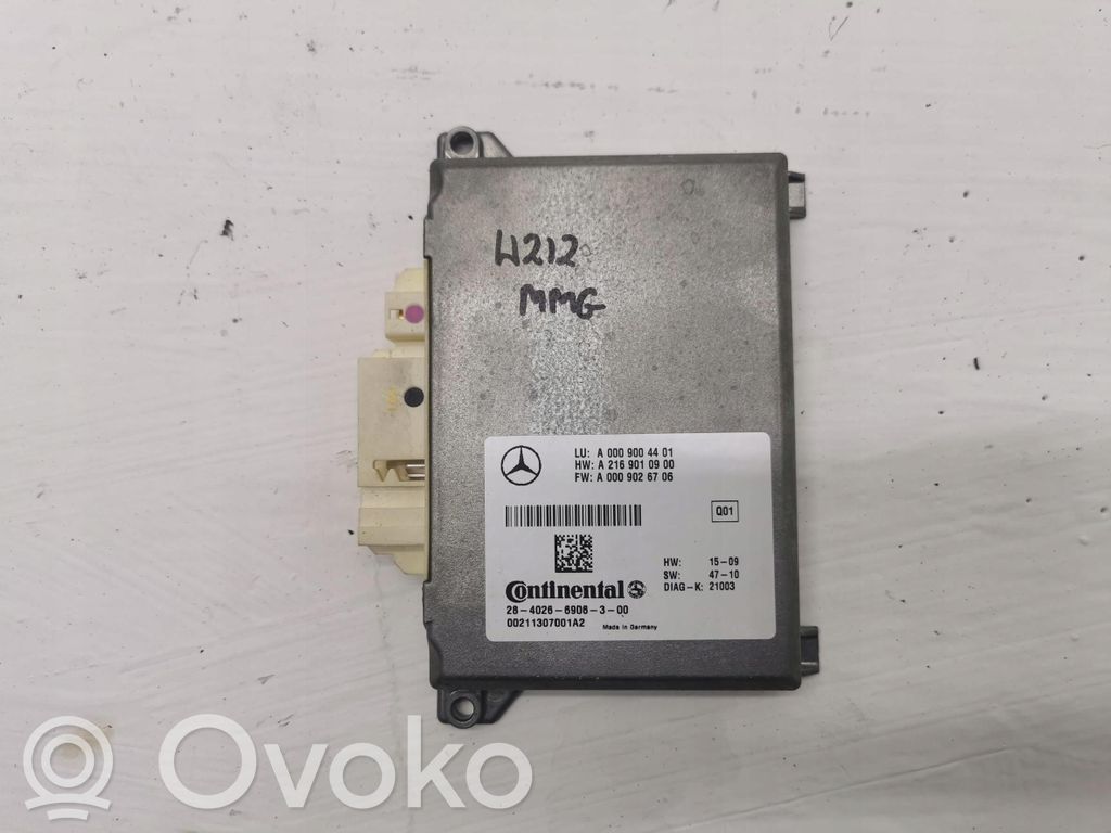 Inne komputery / moduły / sterowniki   A0009004401