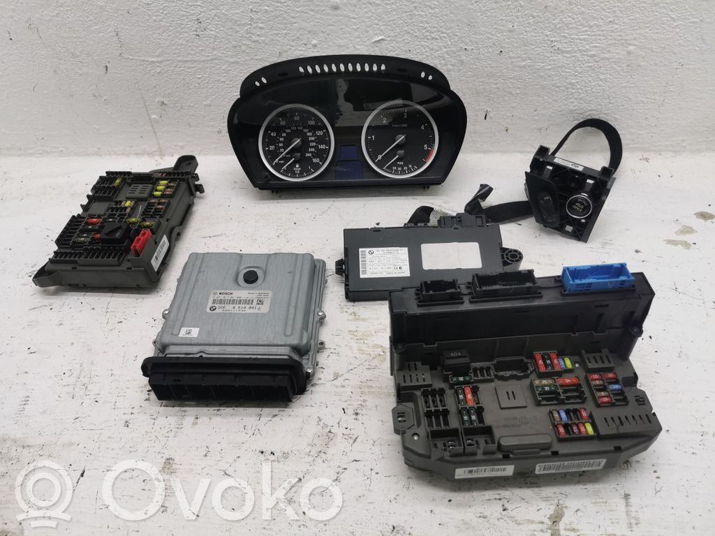 BMW X6 E71 Engine ECU kit and lock set 